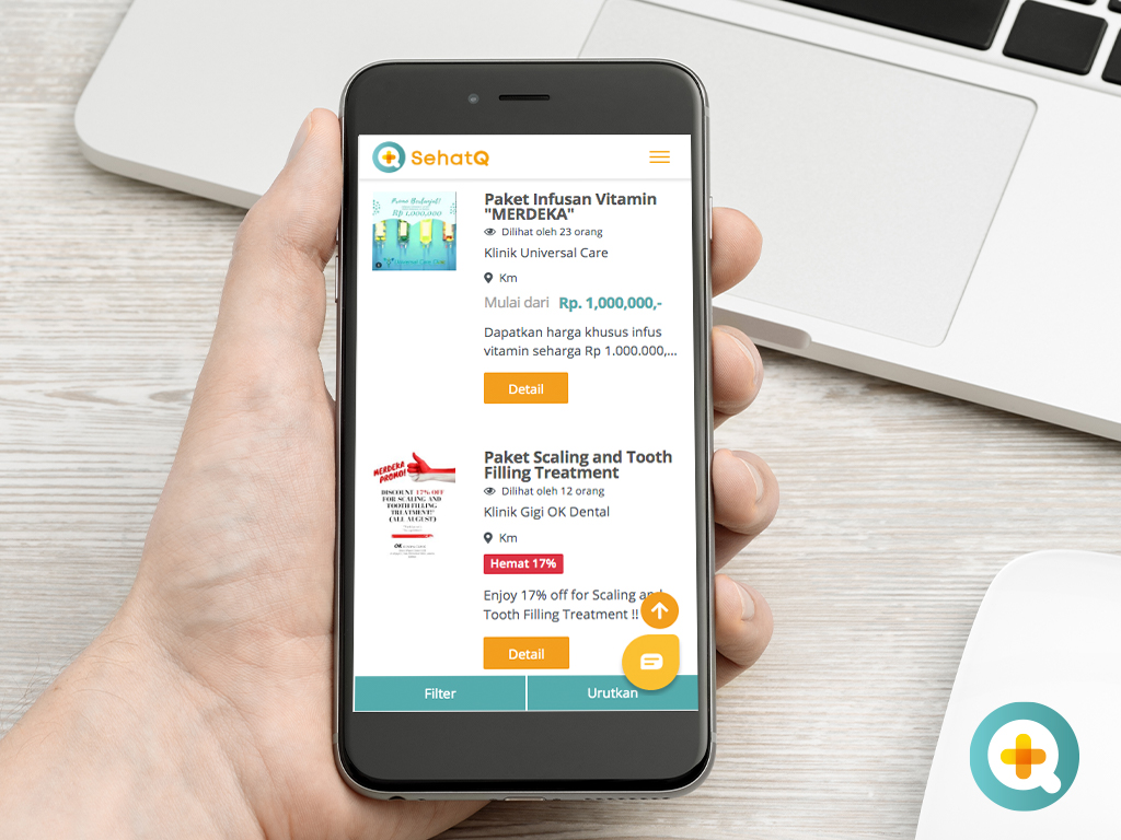 Keunggulan yang ada di Aplikasi SehatQ