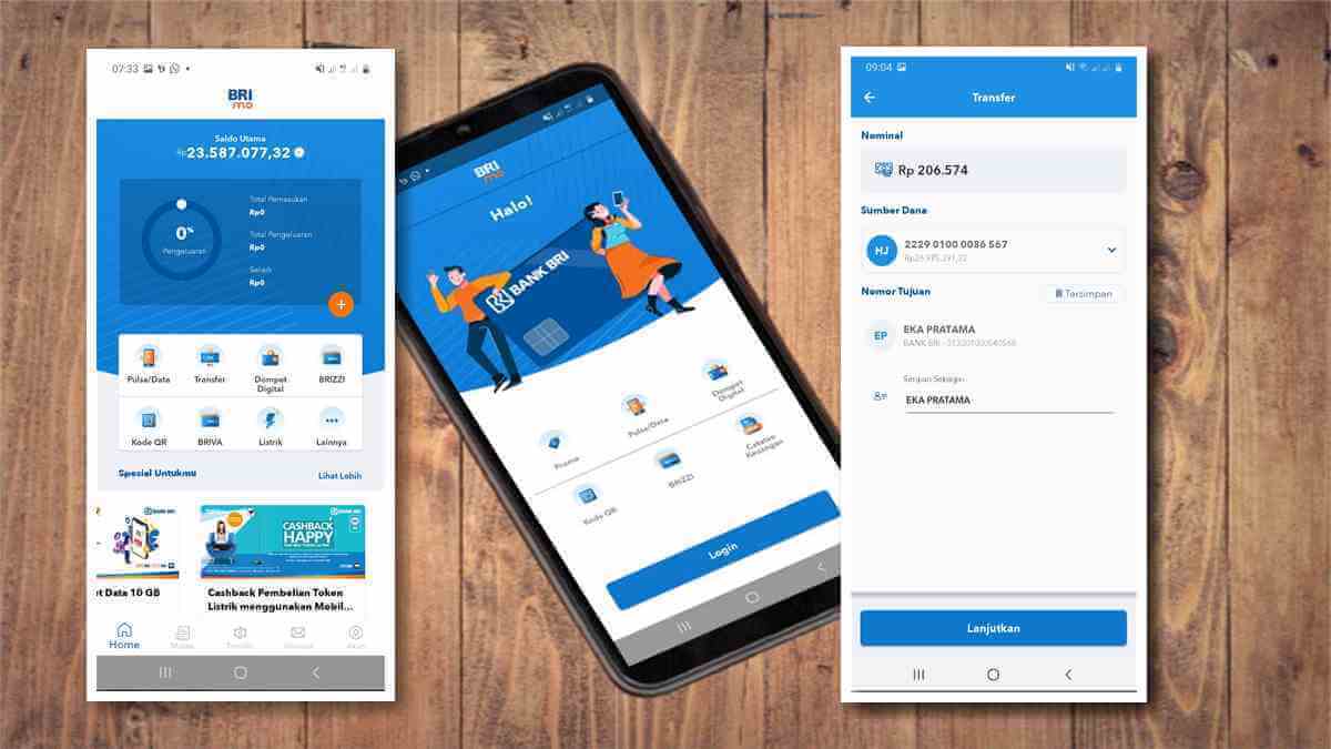 aplikasi BRI mobile BRImo